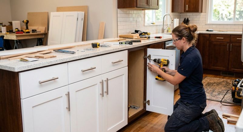 Cabinet Drawer Remodeling in Muncie, IN