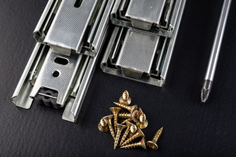 Newly Replaced Drawer Components