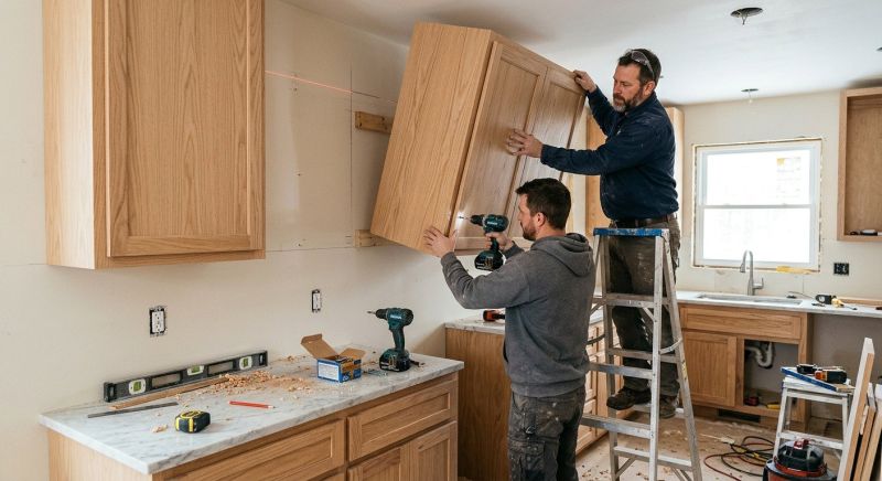 Wood Cabinet Installation in Kokomo, IN